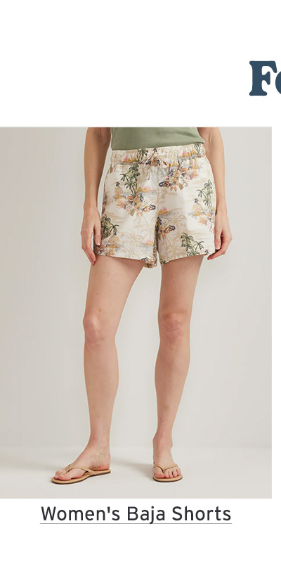 Women's Baja Shorts