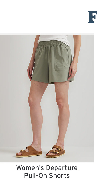 Women's Departure Pull-On Shorts
