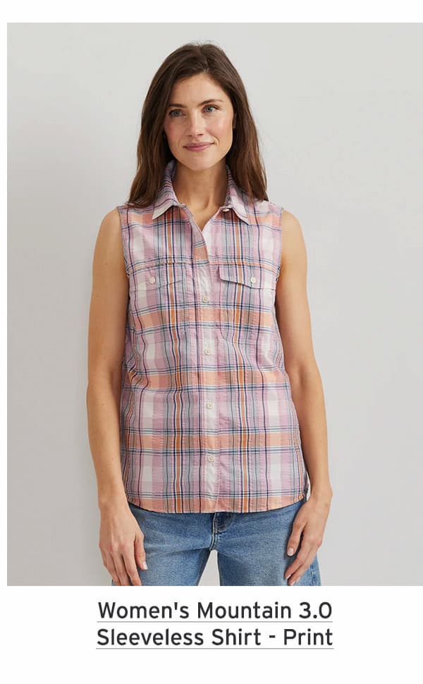 Women's Mountain 3.0 Sleeveless Shirt - Print