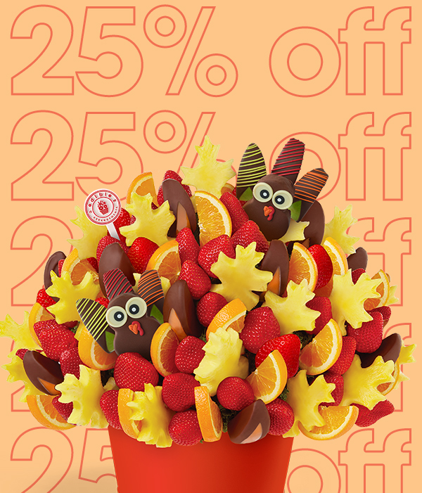 25% off Thanksgiving Treats