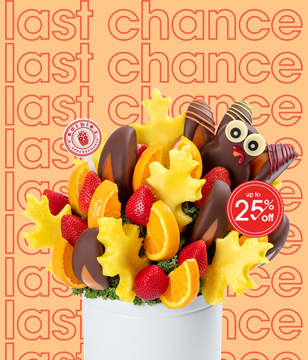 25% off Thanksgiving Treats