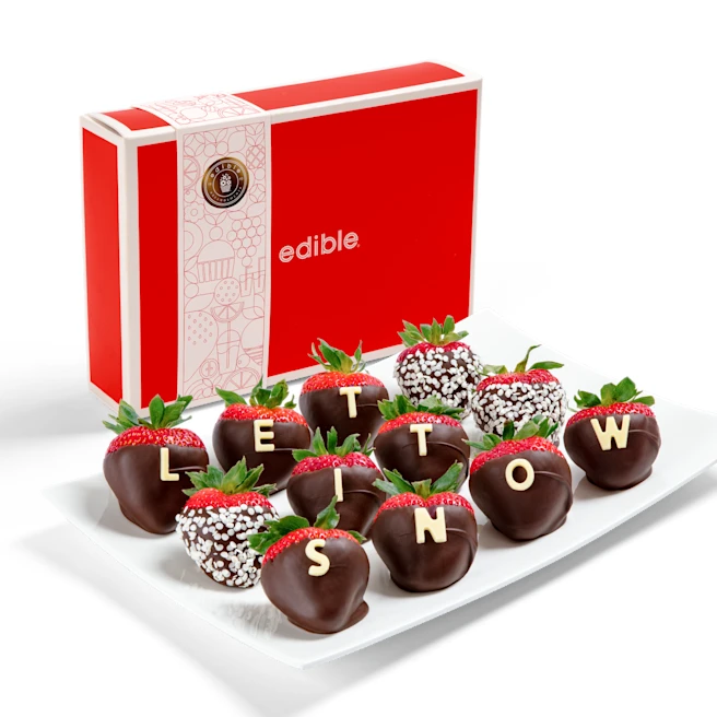 Let It Snow<br>Dipped Berries