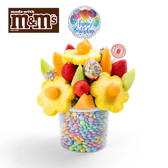 Birthday Arrangemen<br>With M&M'S®