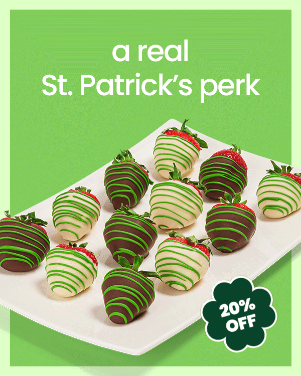 St. Patrick's Day Berries