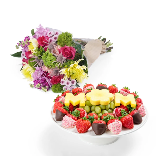 Mother’s Day Premium<br>Bouquet & Platter