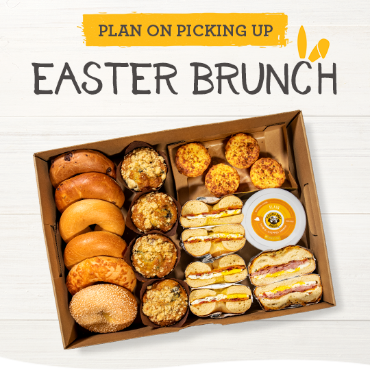 Plan on picking up Easter Brunch, featuring the brunch box.Easy Easter Brunch��