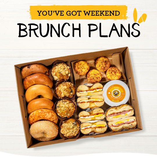 You've got weekend brunch plans. Featuring the brunch box.