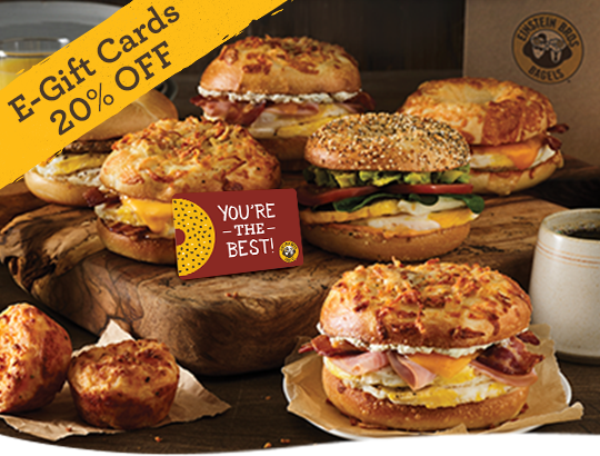e-Gift cards 20% Off