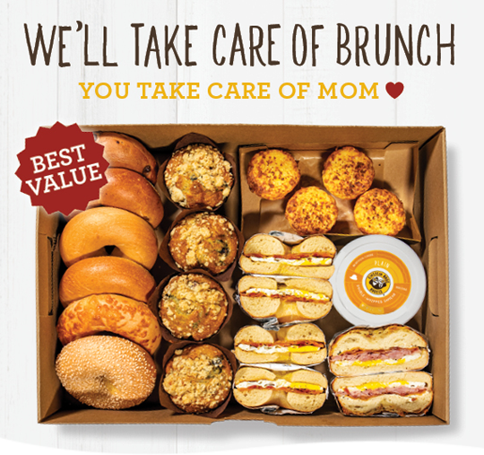 We'll take care of brunch. you take care of mom. Featuring Brunch Box.