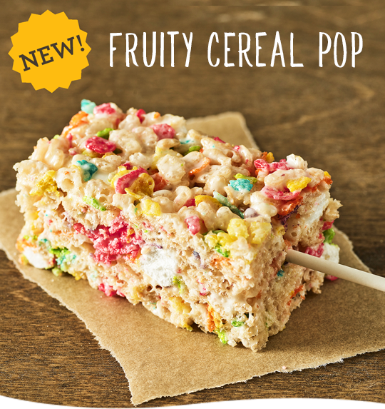 New Fruity Cereal Pop