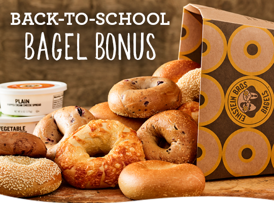 Back-To-School Bagel Bonus
