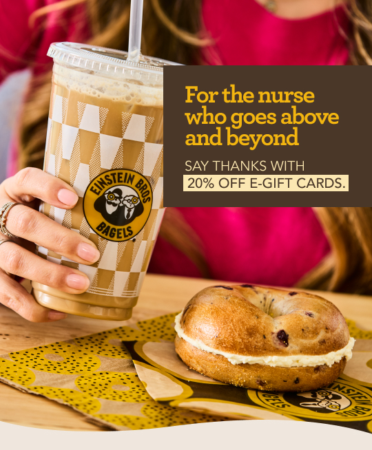 Show a bagel of appreciation for the nurses in your life!
