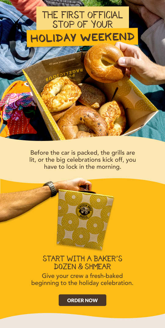 Lock in fresh-baked breakfast for the whole crew.