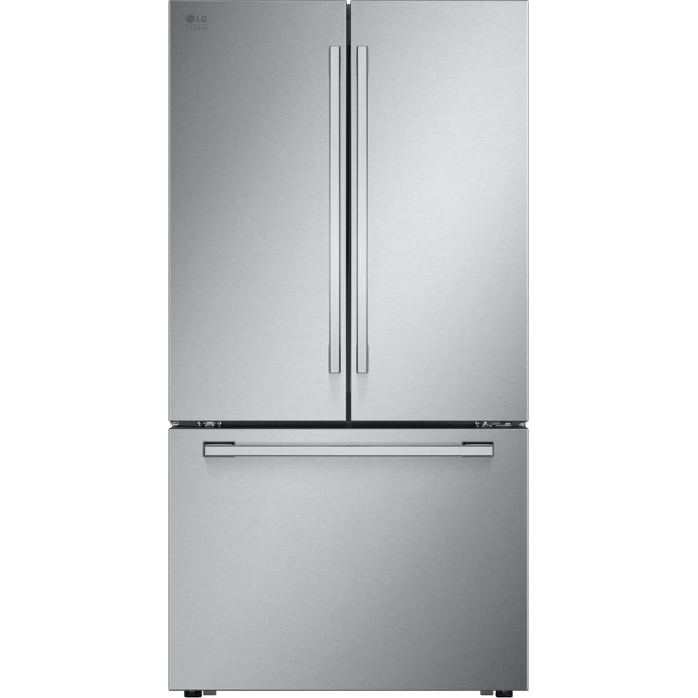 LG 26.5 Cu. Ft. Counter Depth Stainless Steel 3-Door French Door Refrigerator