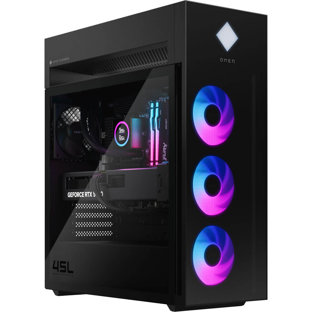 HP OMEN 45L - Intel Core Ultra 7 265K - NVIDIA GeForce RTX 5070 Ti - 32GB/1TB SSD - Windows 11 Pro