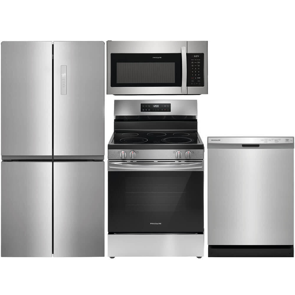 Frigidaire 4 Pc. Stainless 4-Door Kitchen Package