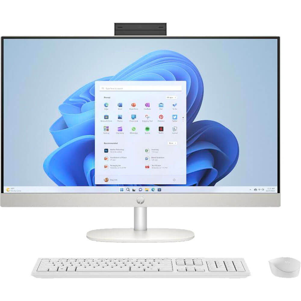 HP 27" Touchscreen All-in-One Desktop - Intel Core i5-1335U - Intel UHD Graphics - 16GB/512GB SSD - Windows 11 Home
