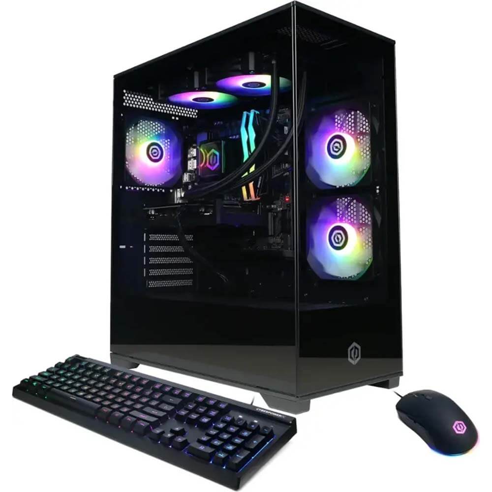 CYBERPOWERPC Gamer Supreme - Intel Core i9 14900F - NVIDIA GeForce RTX 5060 Ti - 32GB RAM/2TB SSD