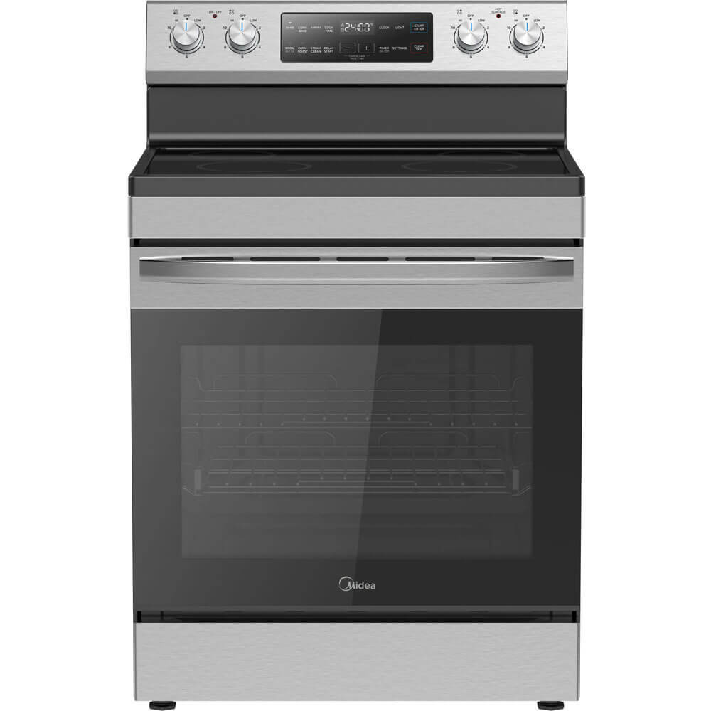 Midea 6.3 Cu. Ft. Stainless Freestanding Electric Range