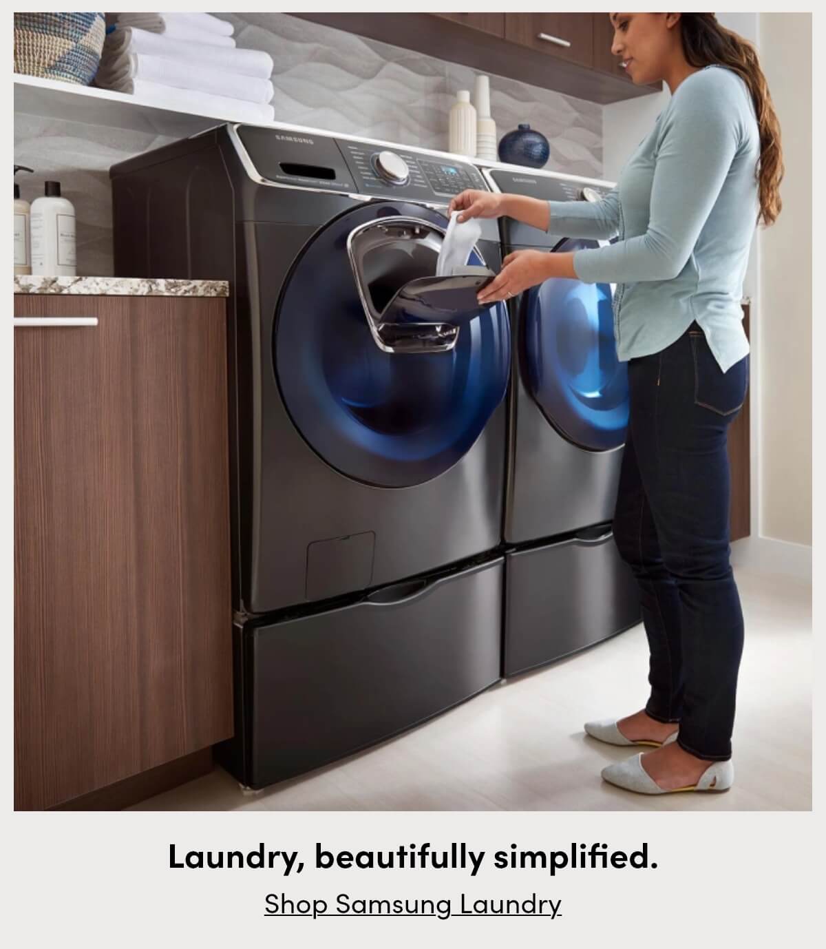 Receive up to $1000 off Instantly with purchase of two or more Samsung.