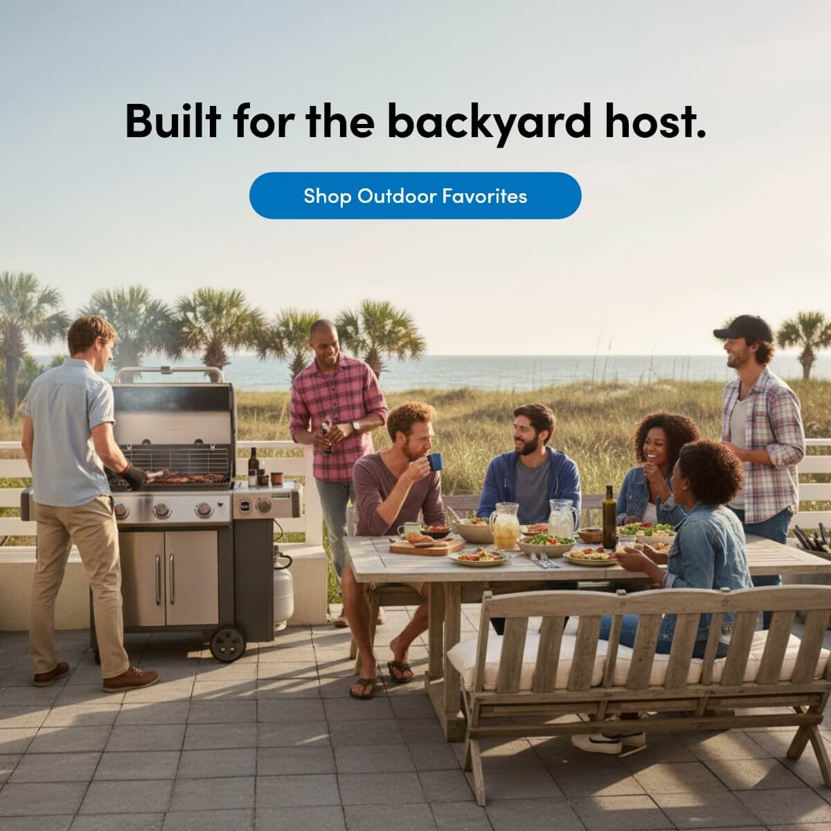 Built for the backyard host.