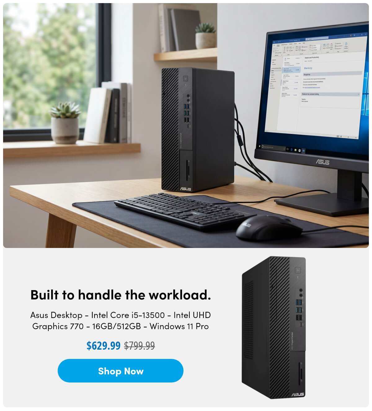 Built to handle the workload.