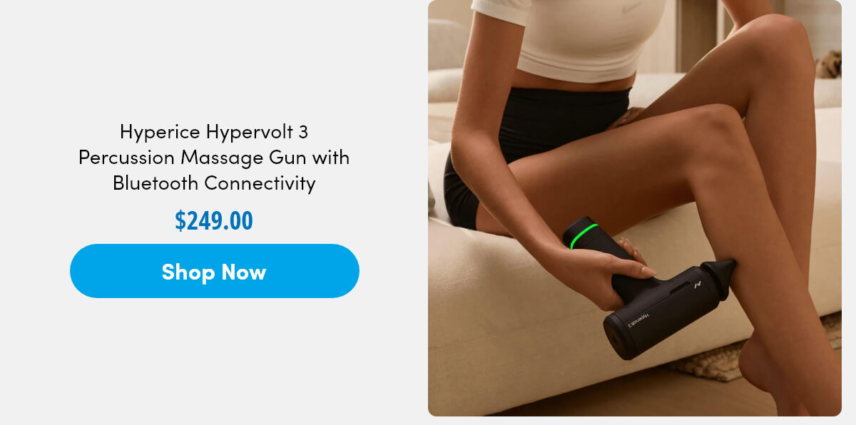 Hyperice Hypervolt 3 Percussion Massage Gun with Bluetooth Connectivity