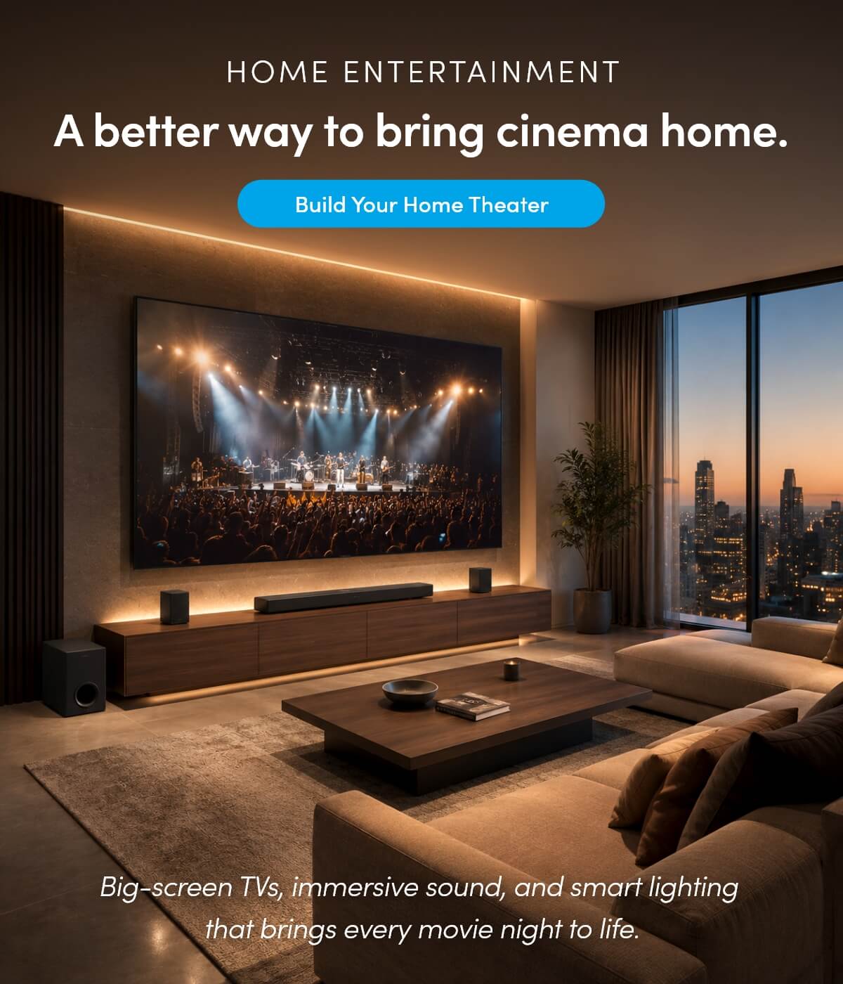 A better way to bring cinema home.