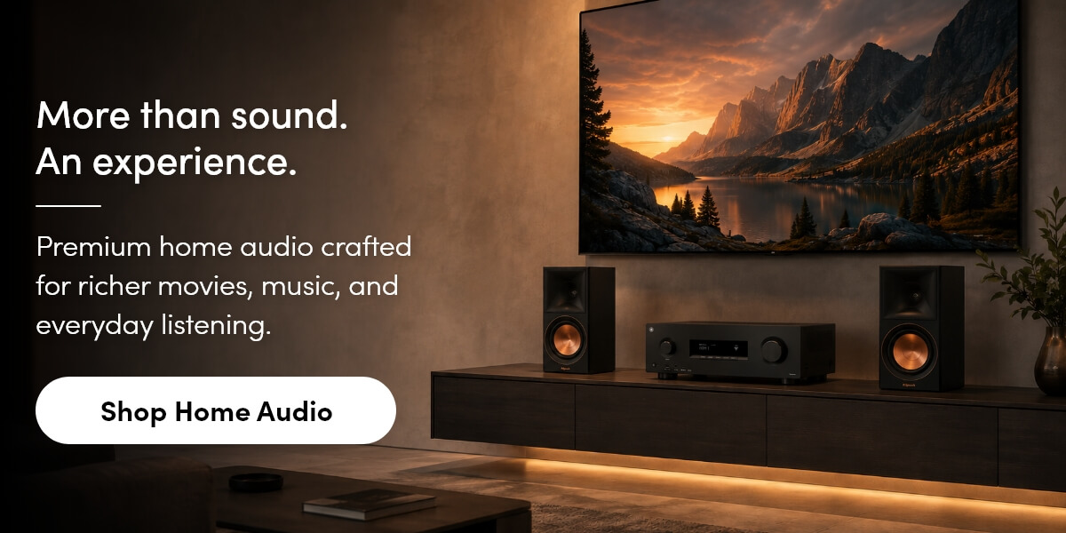 More than sound. An experience.