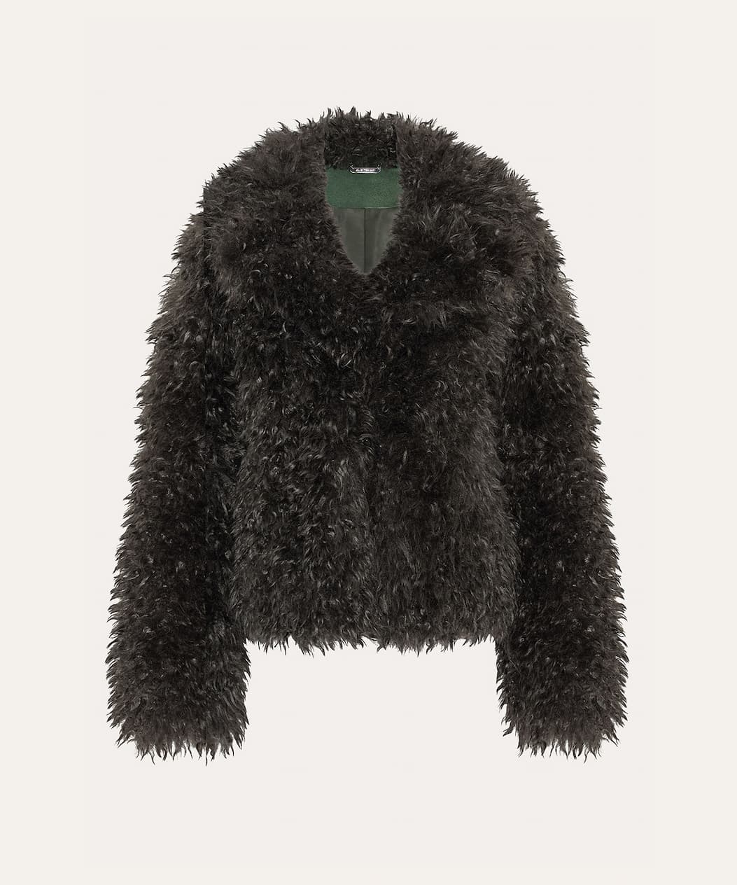 Plush Shearling Coat