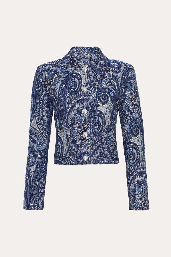 Tailored Jacquard Jacket