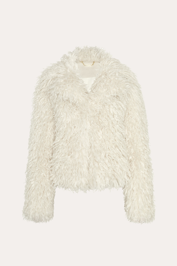 Plush Shearling Coat