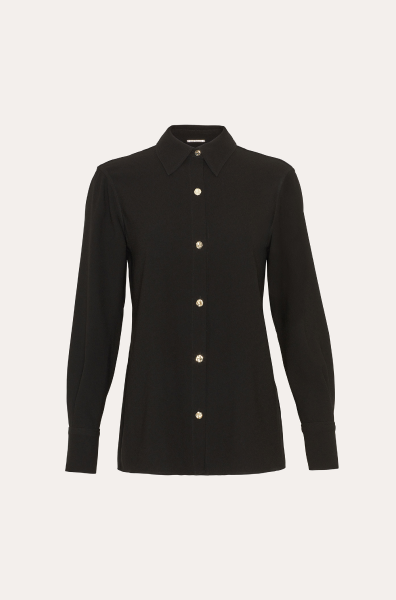 Japanese Crepe Button Down