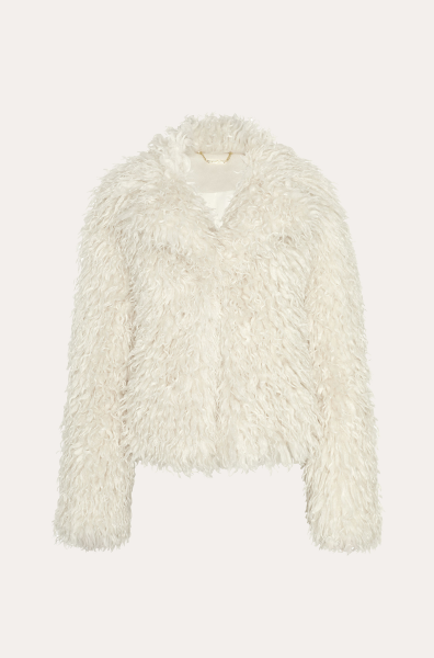 Plush Shearling Coat