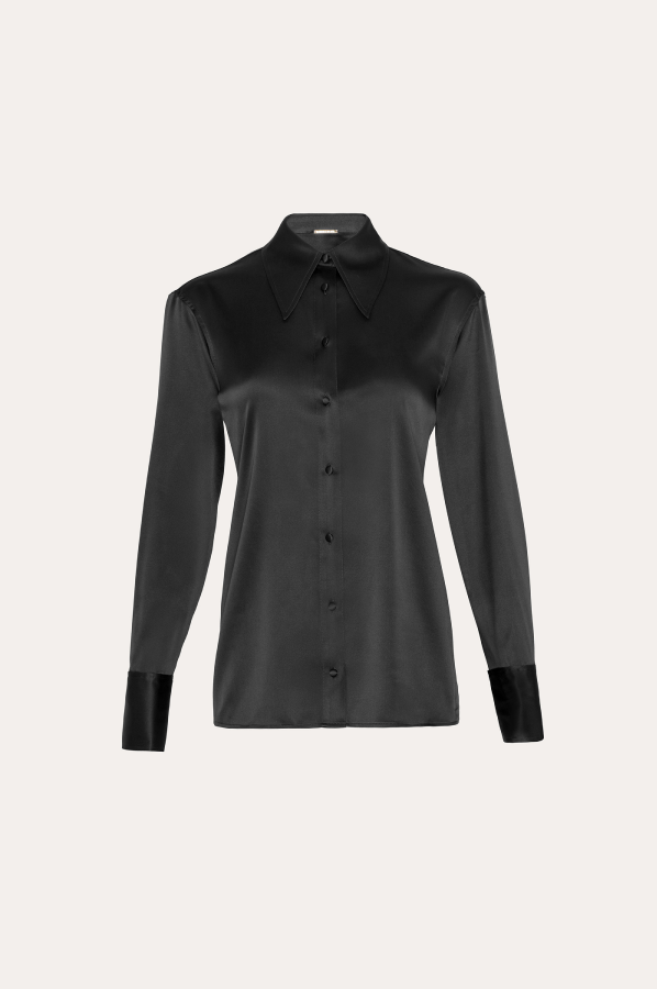 Silk Button Down