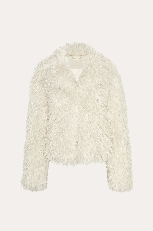 Plush Shearling Coat