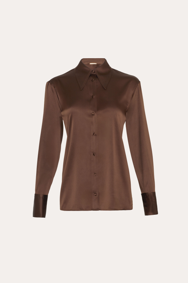 Silk Button Down