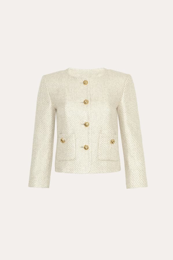 Tweed Lurex Jacket