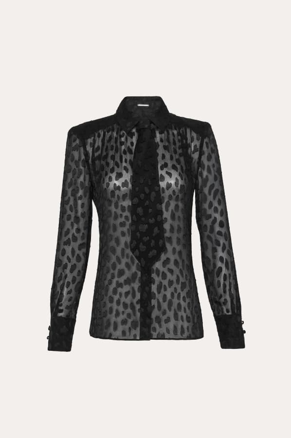 Burnout Tie Button Down