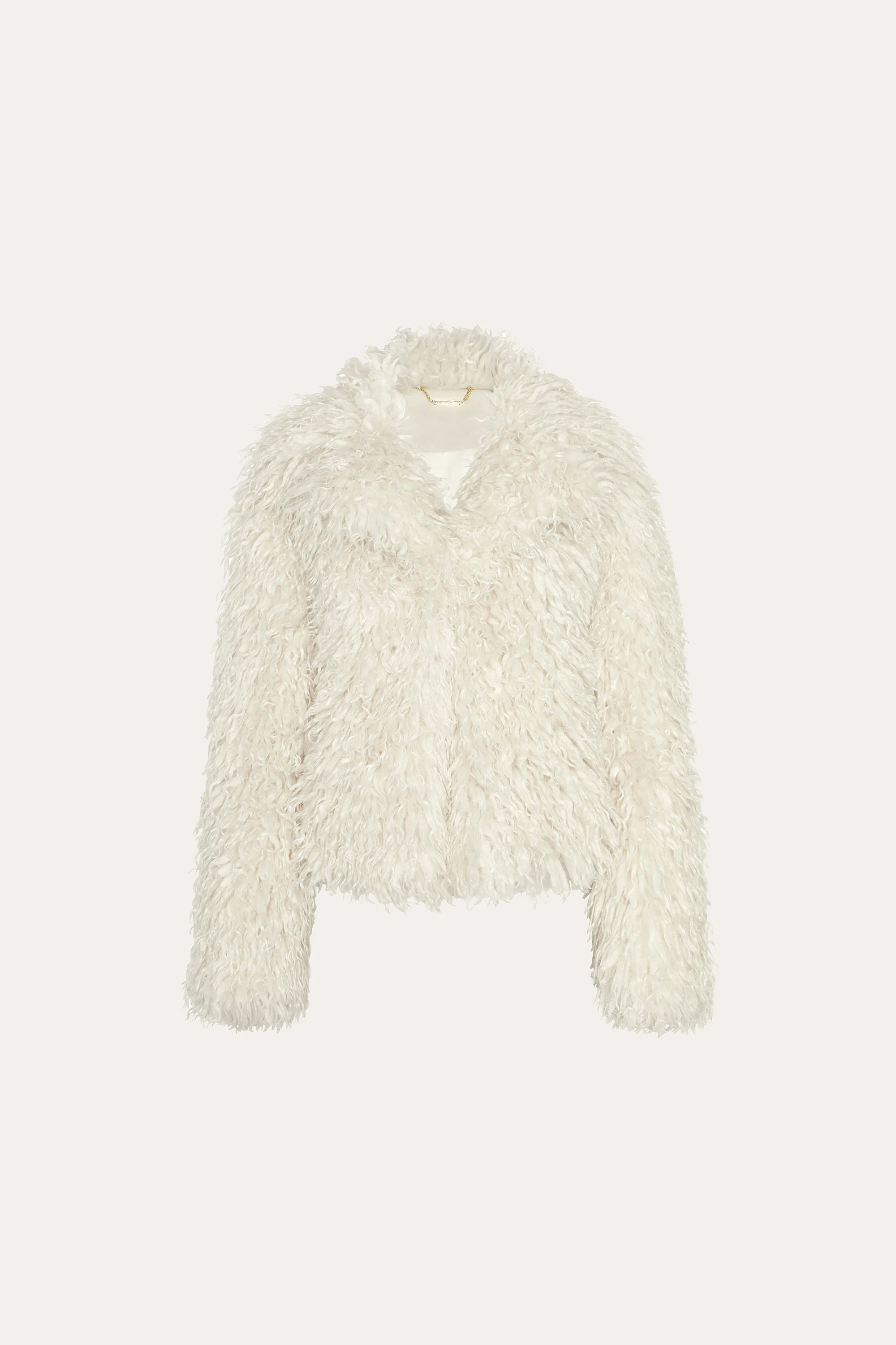 Image of Plush Shearling Coat