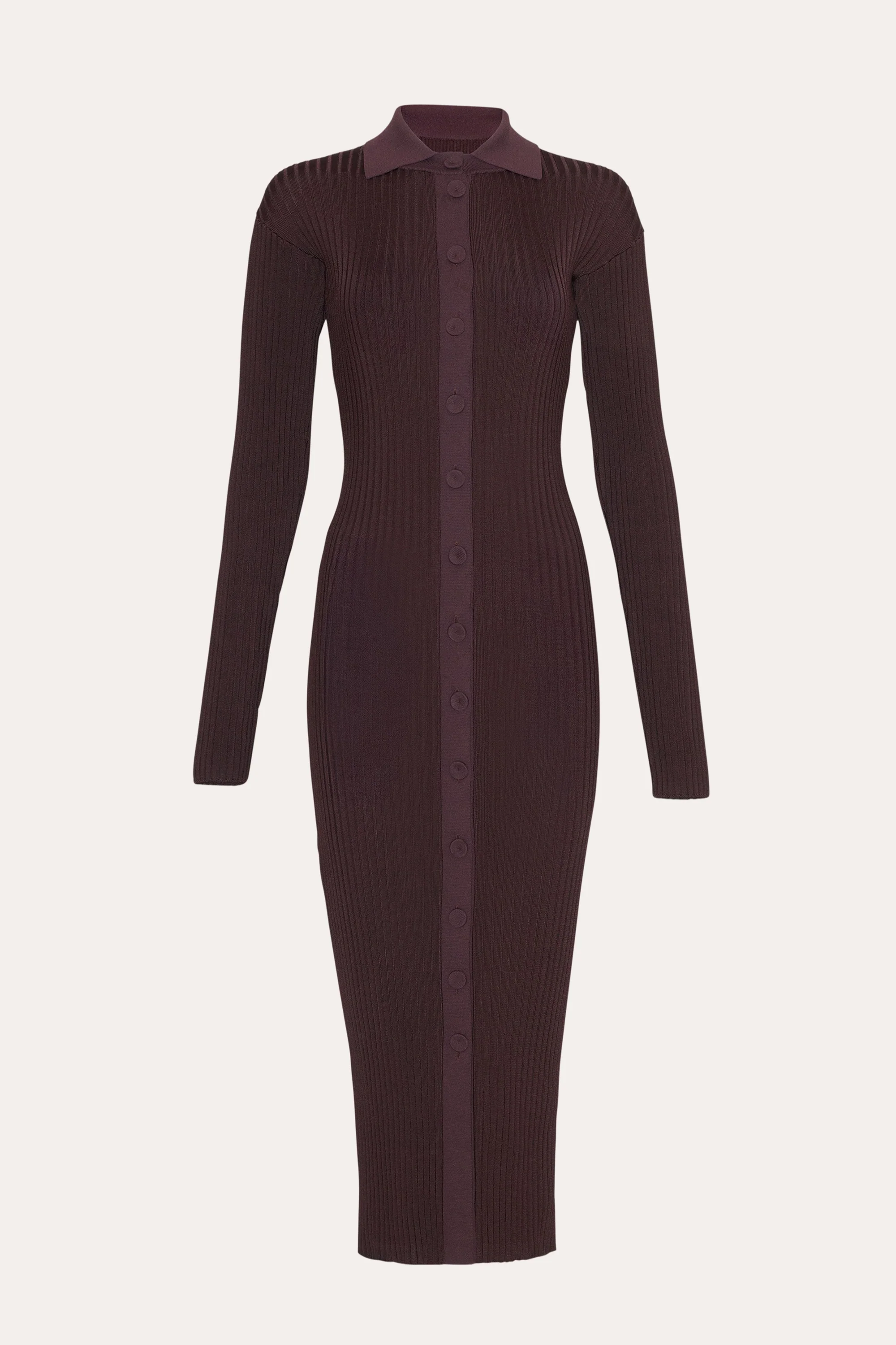 Image of Roxanne Ribbed Duster Dress