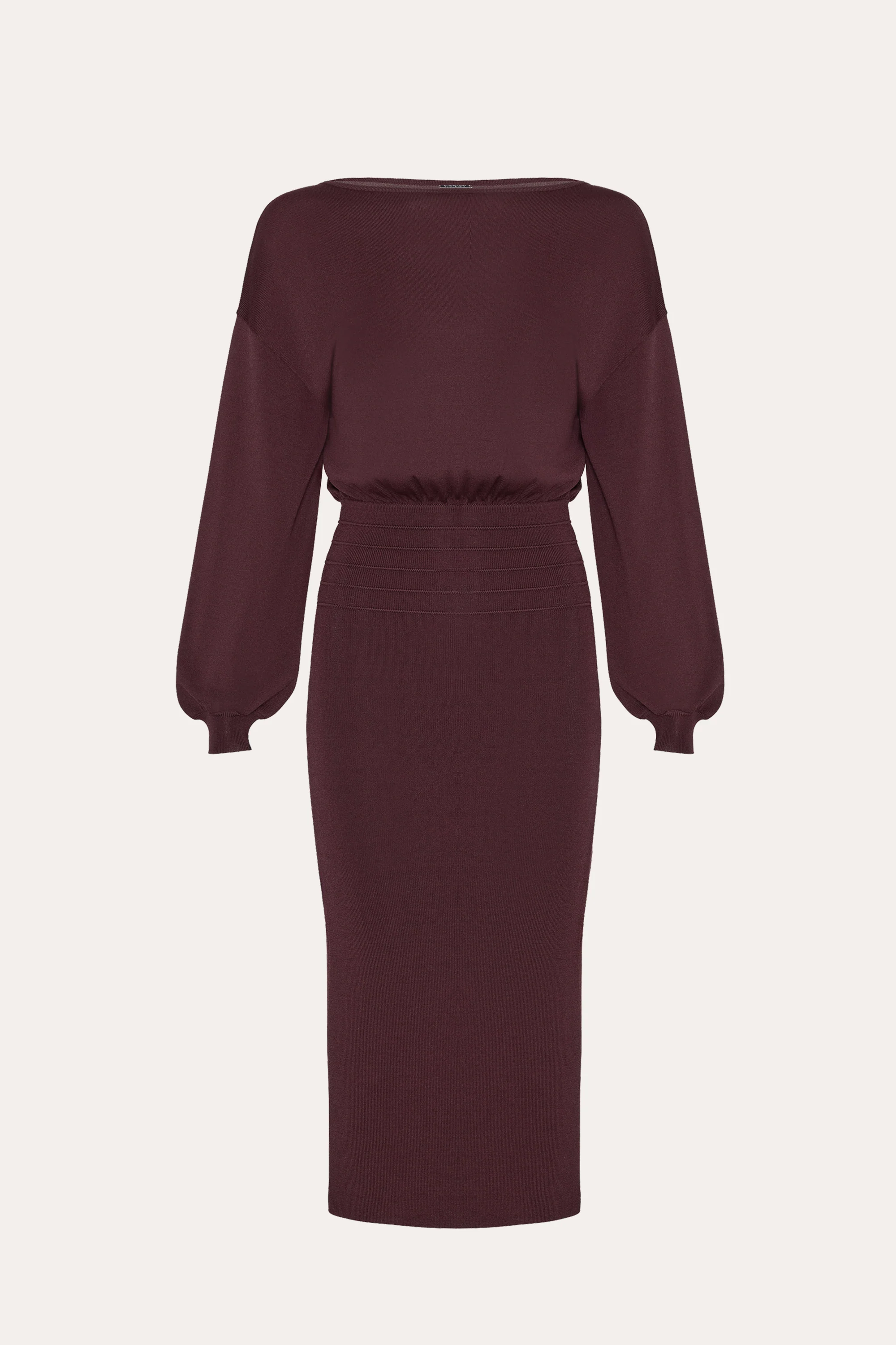 Image of Yara Milano Knit Midi Dress