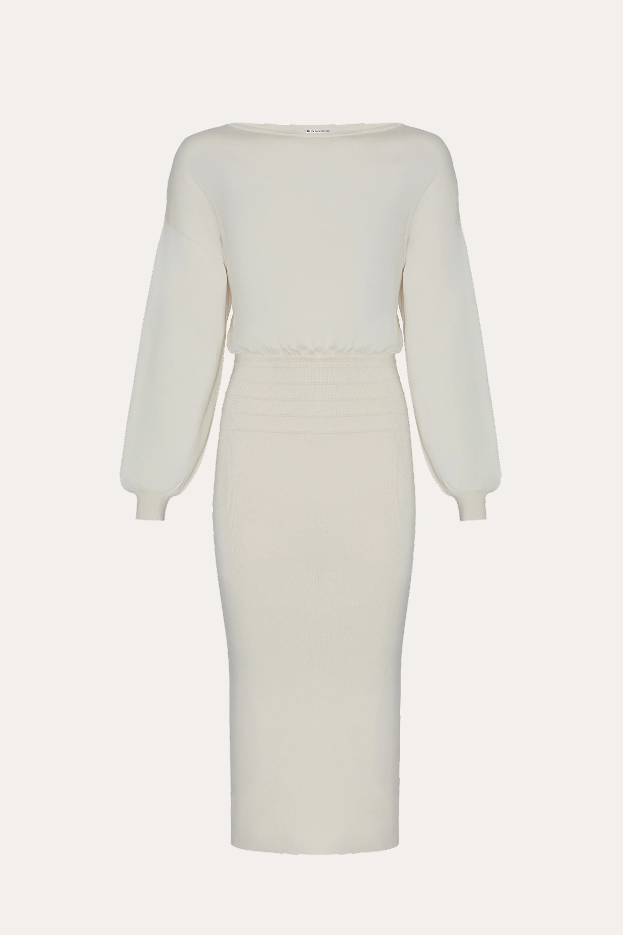 Image of Yara Milano Knit Midi Dress