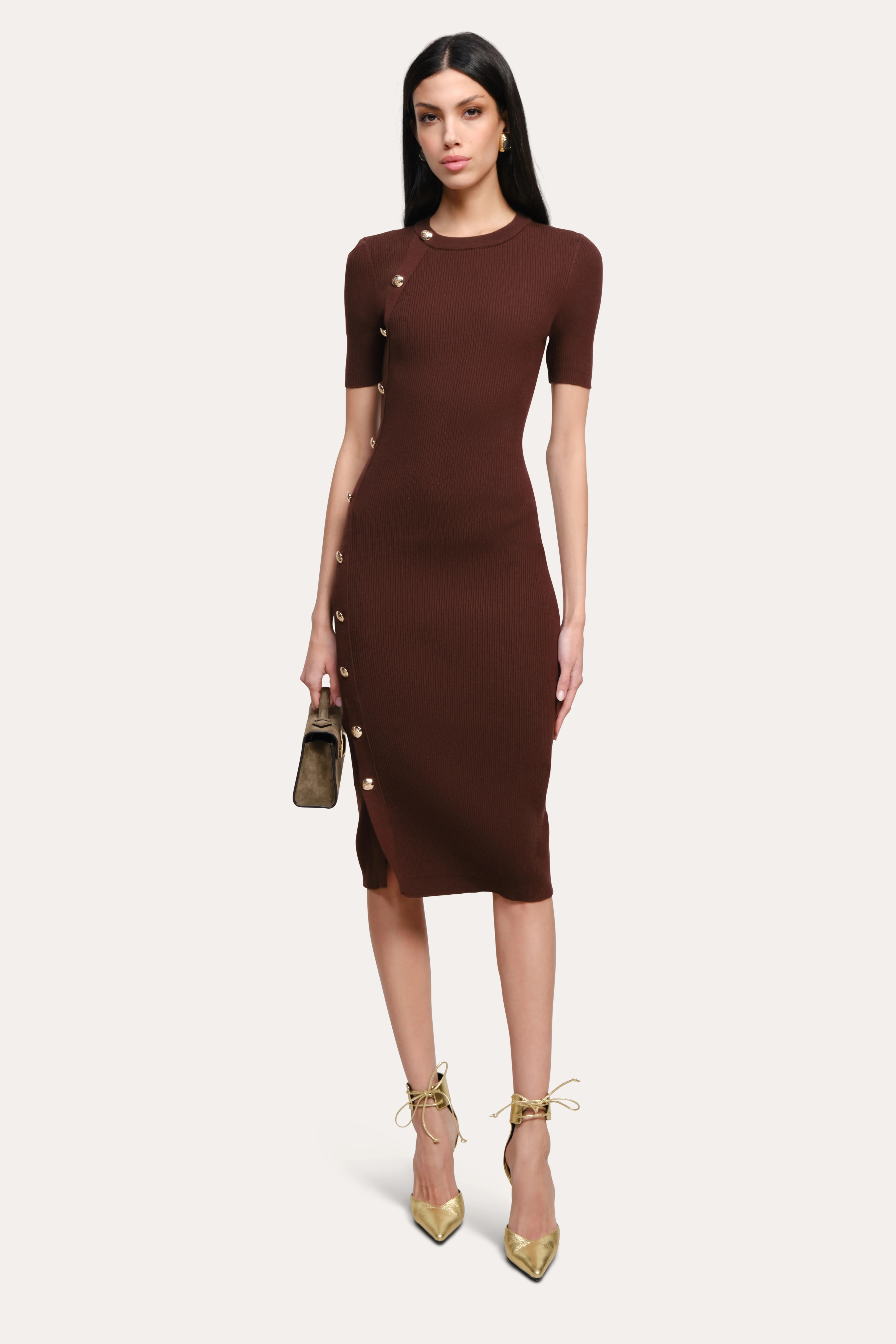 Image of Bella Ribbed Dress