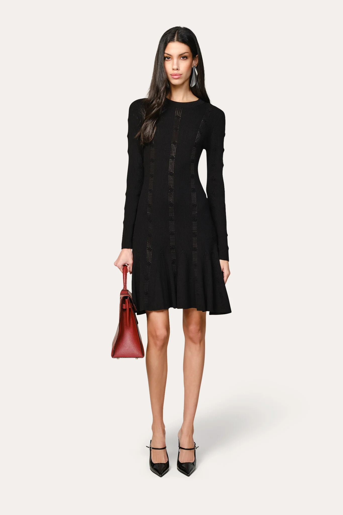 Image of Silk Knitted Dress