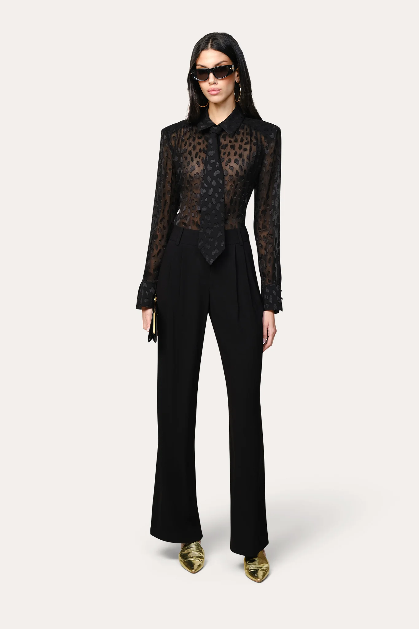 Image of Burnout Tie Button Down