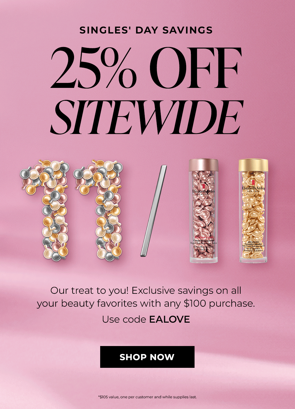 25% OFF SITEWIDE | Use code EALOVE