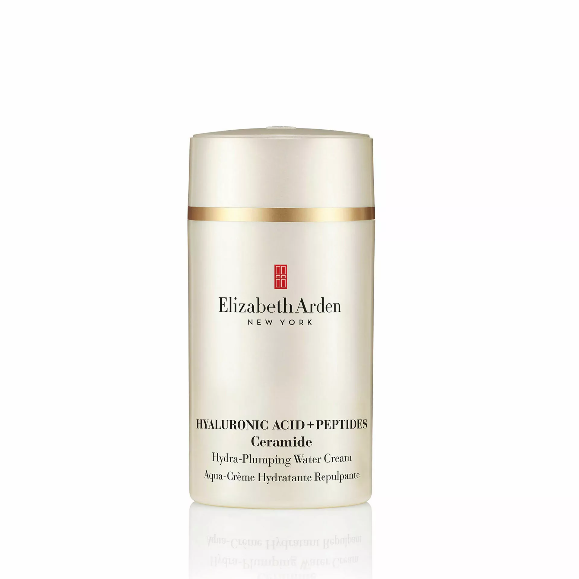 Image of Hyaluronic Acid + Peptides Ceramide Hydra-Plumping Water Cream