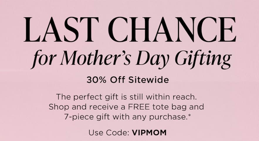 Last Chance for mother's day gifting  30% off Sitewide