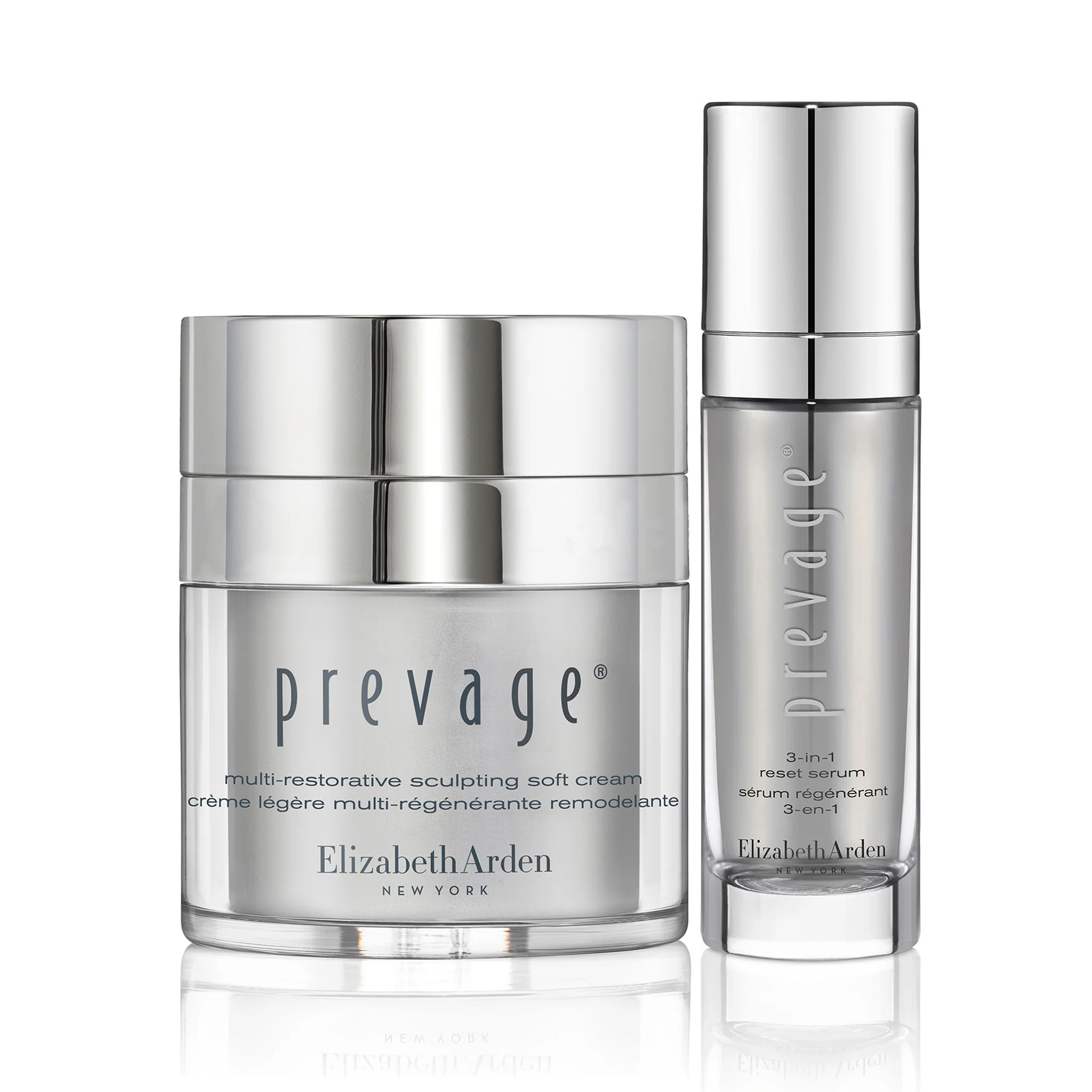 Image of PREVAGE® Multi-Restorative Soft Cream and 3-in-1 Serum Set